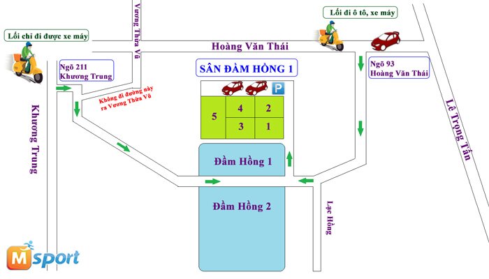 sân bóng đầm hồng 1