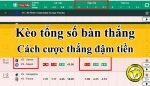 cách đánh kèo tổng số bàn thắng
