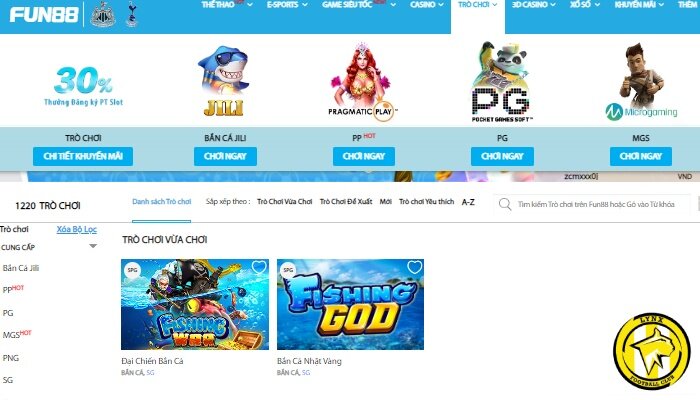 fun88 đăng nhập