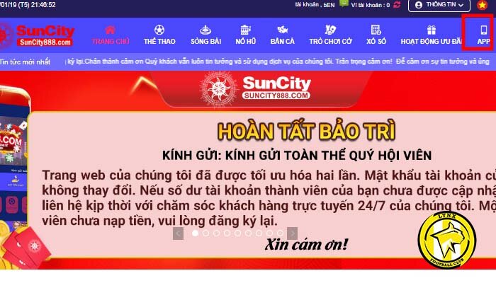 trang chủ suncity